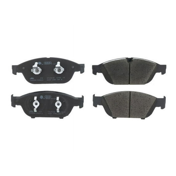 Front Brake Pad Set - Compatible with 2016 - 2018 Audi A6 2017