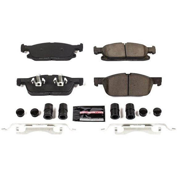 Front Brake Pad Set - Compatible with 2016 - 2018 Lincoln MKX 2017