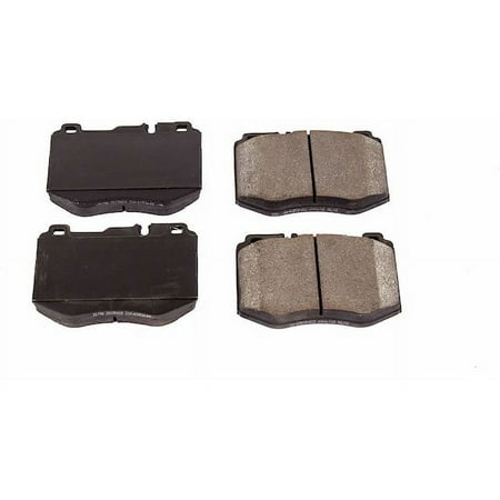 Front Brake Pad Set - Compatible with 2016 - 2018 Mercedes-Benz C350e 2017