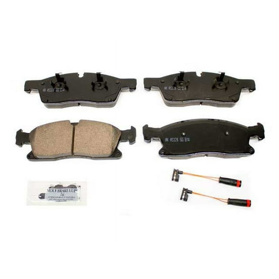 Front Brake Pad Set - Compatible with 2016 - 2018 Mercedes-Benz GLE350 2017
