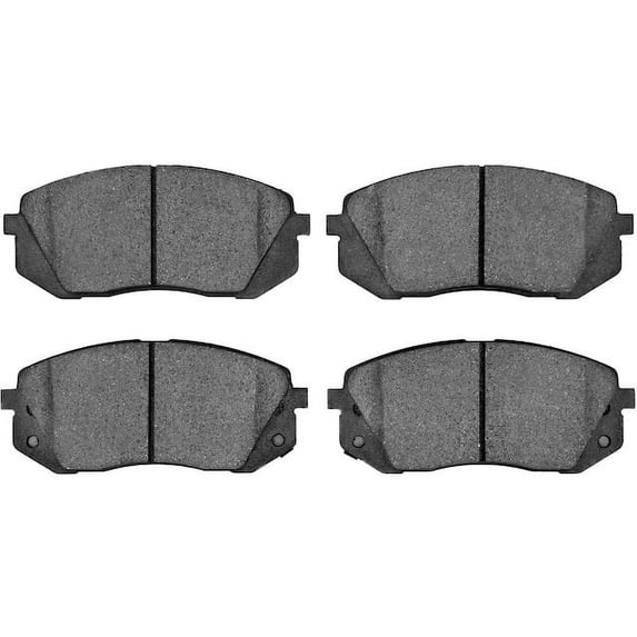 Front Brake Pad Set - Compatible with 2016 - 2019 Hyundai Sonata 2.4L 4-Cylinder 2017 2018