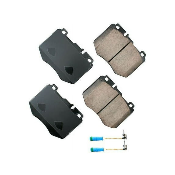 Front Brake Pad Set - Compatible with 2016 - 2019 Mercedes-Benz GLC300 2017 2018