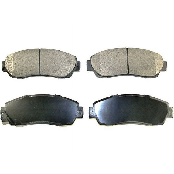 Front Brake Pad Set - Compatible with 2016 - 2019 Subaru Legacy 2.5L H4 2017 2018