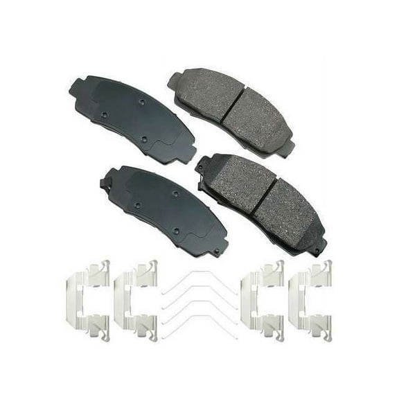 Front Brake Pad Set - Compatible with 2016 - 2019 Subaru Legacy 2017 2018
