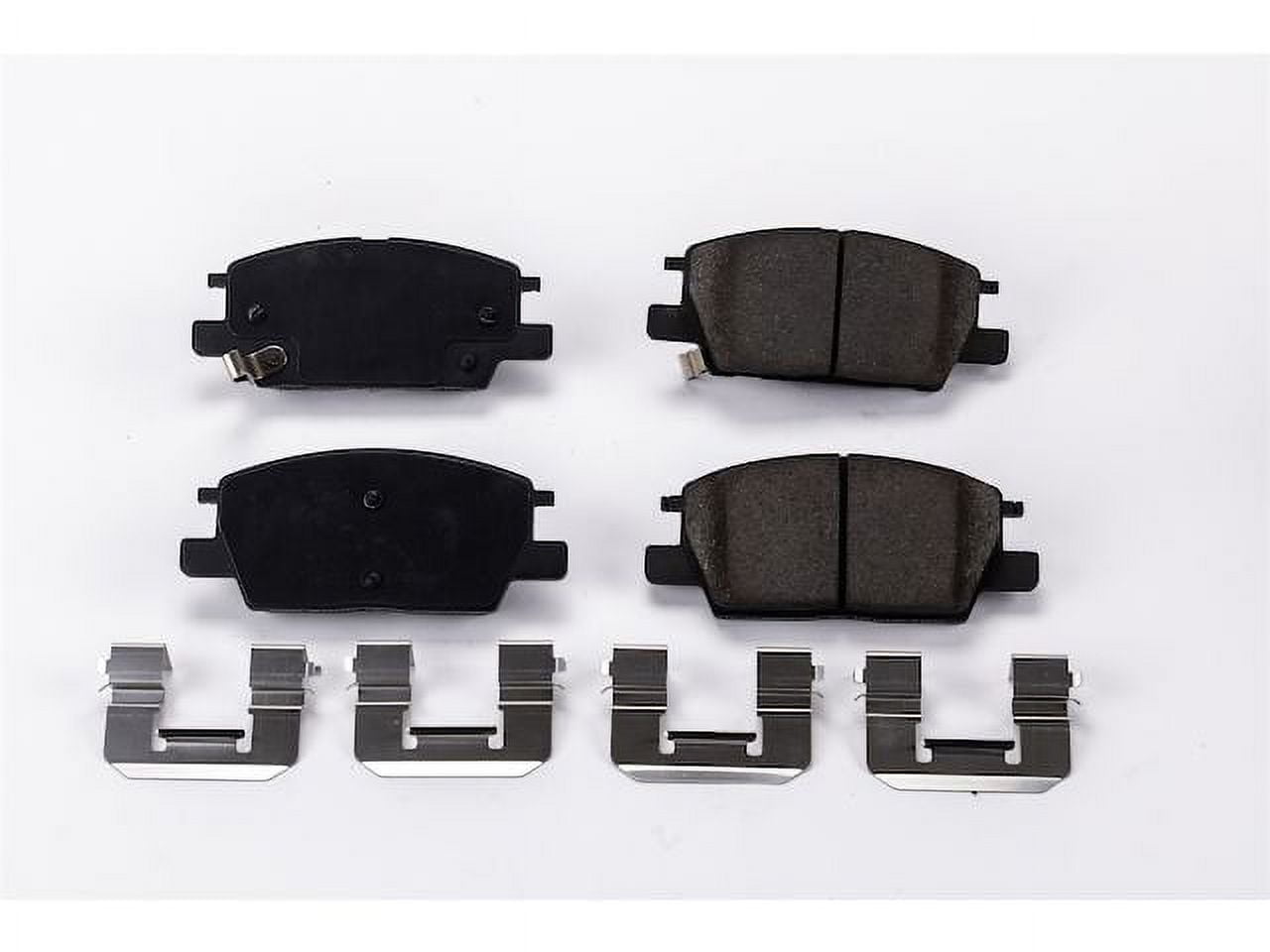 6pc Front & Rear Ceramic Brake Pads W/Hardware For 2016 2017-2020 Chevy Malibu - Foto 2