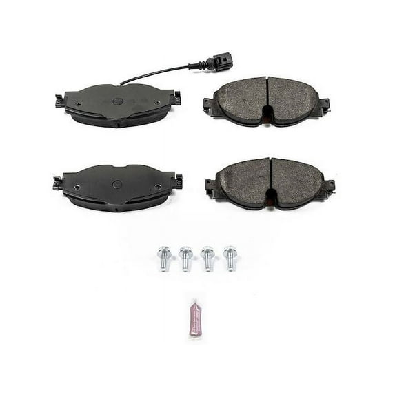 Front Brake Pad Set - Compatible with 2016 - 2021 Audi TT Quattro Base 2017 2018 2019 2020