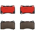thumbnail image 1 of Front Brake Pad Set - Compatible with 2016 - 2021 Chevy Camaro 2017 2018 2019 2020, 1 of 2