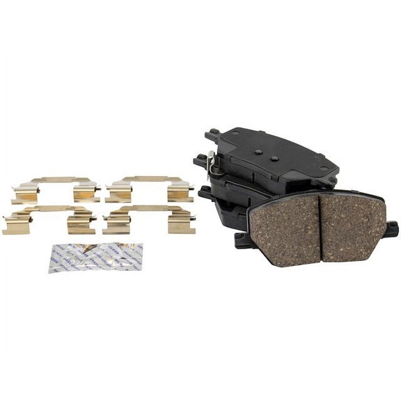 Front Brake Pad Set - Compatible with 2016 - 2021 Fiat 500X 2017 2018 2019 2020