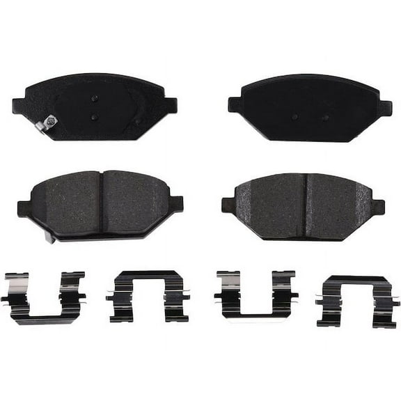 Front Brake Pad Set - Compatible with 2016 - 2022 Chevy Spark 2017 2018 2019 2020 2021