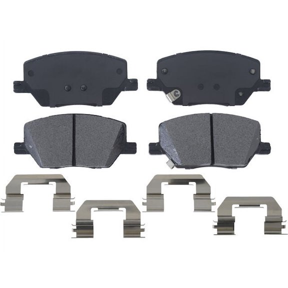 Front Brake Pad Set - Compatible with 2016 - 2022 Fiat 500X 2017 2018 2019 2020 2021