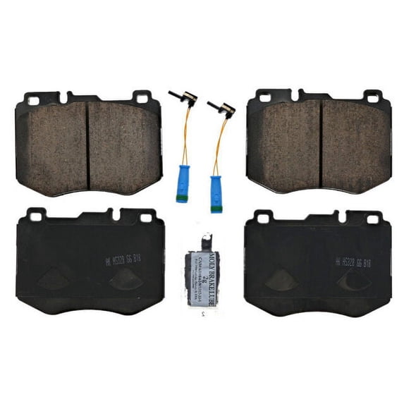 Front Brake Pad Set - Compatible with 2016 - 2022 Mercedes-Benz GLC300 2017 2018 2019 2020 2021