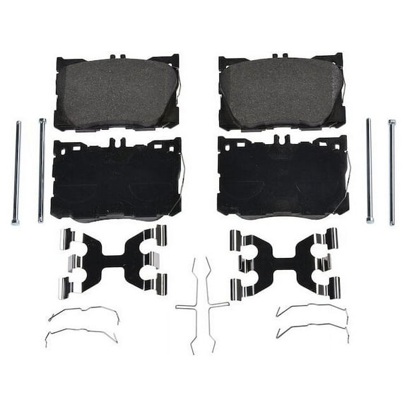 Front Brake Pad Set - Compatible with 2016 - 2023 Mercedes-Benz GLC300 2.0L 4-Cylinder GAS 2017 2018 2019 2020 2021 2022