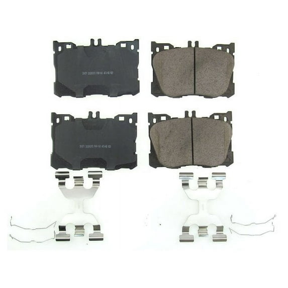 Front Brake Pad Set - Compatible with 2016 Mercedes-Benz C450 AMG - Power Stop