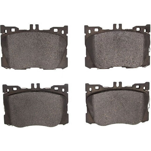 Front Brake Pad Set - Compatible with 2016 Mercedes-Benz C450 AMG