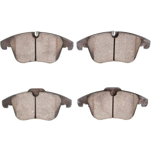 Front Brake Pad Set - Compatible with 2017 - 2019 Jaguar XE 2018