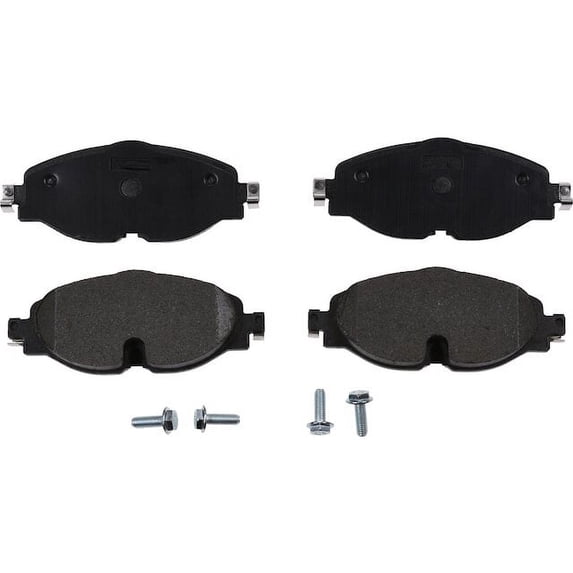 Front Brake Pad Set - Compatible with 2017 - 2019 Volkswagen Golf Alltrack 2018