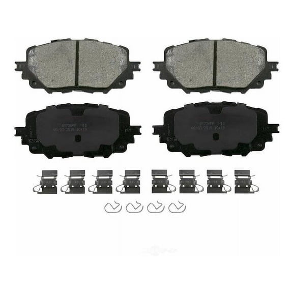 Front Brake Pad Set - Compatible with 2017 - 2020 Fiat 124 Spider 2018 2019