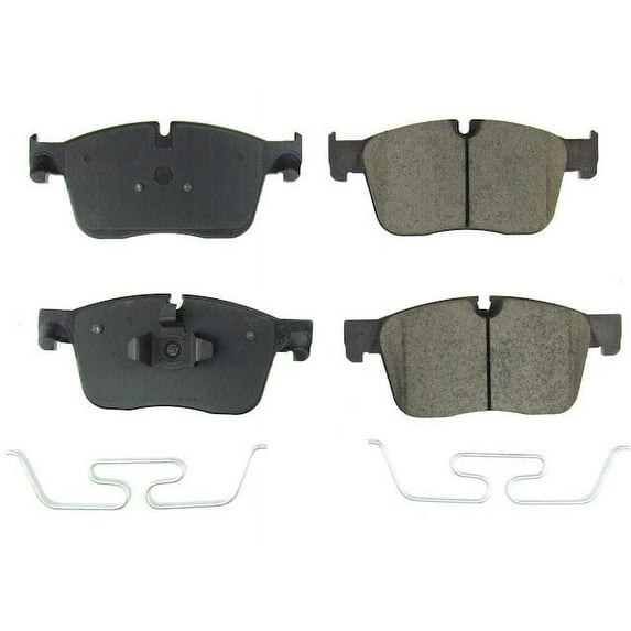 Front Brake Pad Set - Compatible with 2017 - 2020 Jaguar F-Pace 3.0L V6 2018 2019