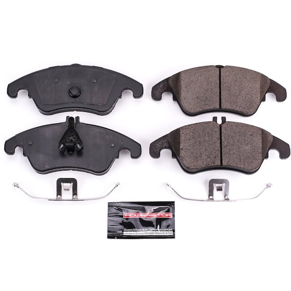 Front Brake Pad Set - Compatible with 2017 - 2020 Mercedes-Benz SLC300 2018 2019