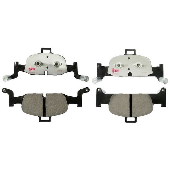 Front Brake Pad Set - Compatible with 2017 - 2021 Audi A4 Quattro DPAA 2018 2019 2020