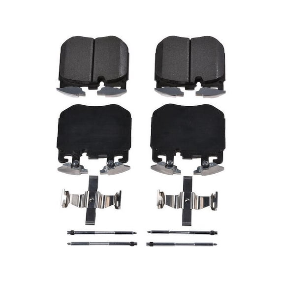 Front Brake Pad Set - Compatible with 2017 - 2022 BMW 540i 2018 2019 2020 2021