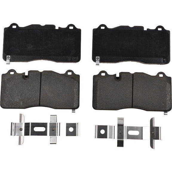 Front Brake Pad Set - Compatible with 2017 - 2022 Chevy Camaro ZL1 6.2L V8 2018 2019 2020 2021