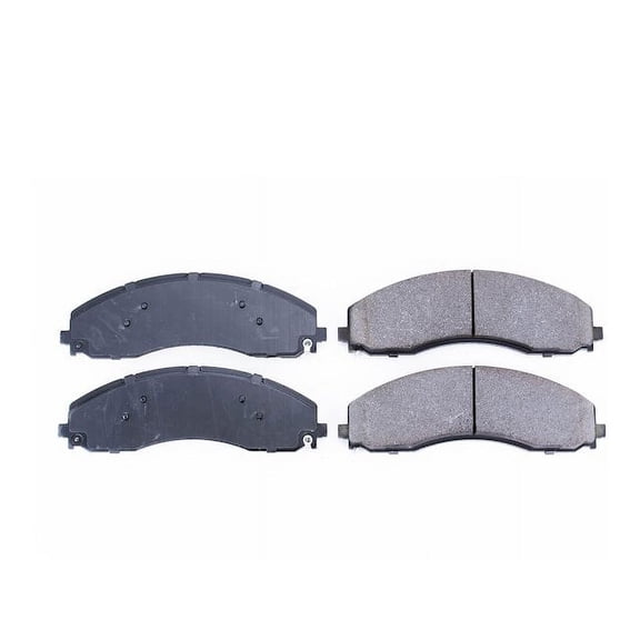 Front Brake Pad Set - Compatible with 2017 - 2022 Ford F-450 Super Duty 2018 2019 2020 2021
