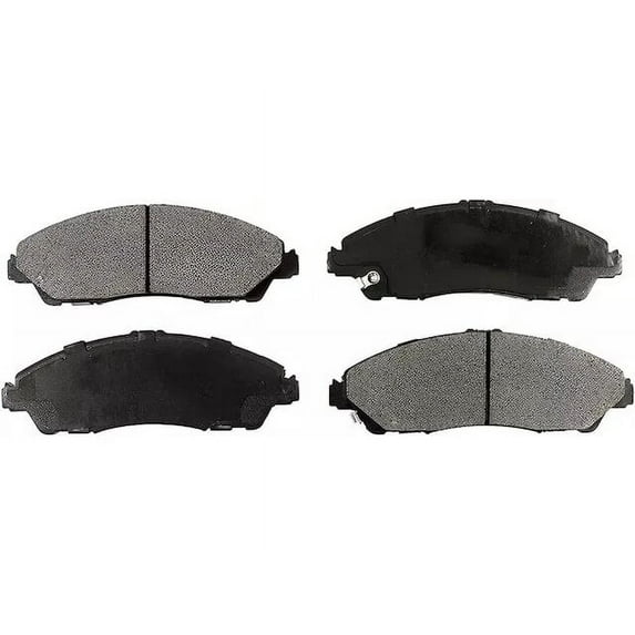 Front Brake Pad Set - Compatible with 2017 - 2022 Honda Ridgeline 2018 2019 2020 2021