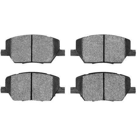 Front Brake Pad Set - Compatible with 2017 - 2022 Jeep Compass MP - Dynamic Friction