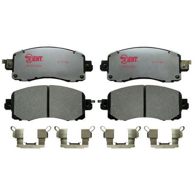 Front Brake Pad Set - Compatible with 2017 - 2022 Subaru Impreza 2018 2019 2020 2021