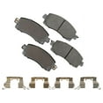 thumbnail image 1 of Front Brake Pad Set - Compatible with 2017 - 2022 Subaru Impreza Sedan 2.0L H4 2018 2019 2020 2021, 1 of 2