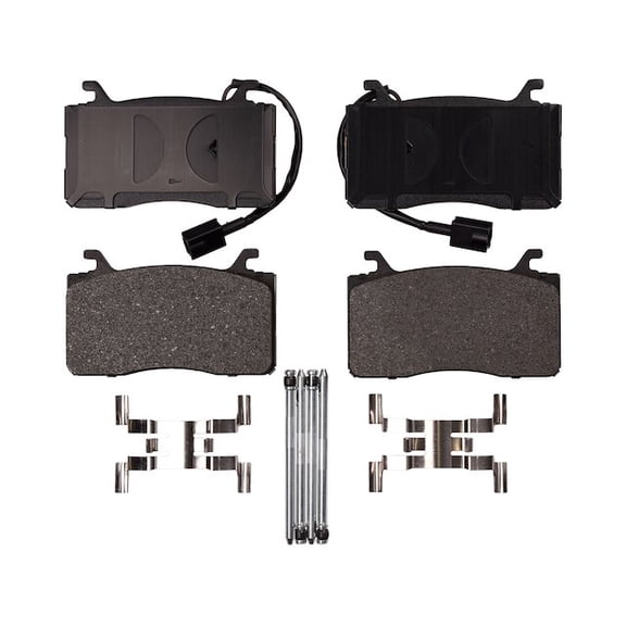 Front Brake Pad Set - Compatible with 2017 - 2023 Alfa Romeo Giulia 2.0L 4-Cylinder 2018 2019 2020 2021 2022