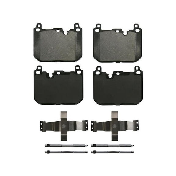 Front Brake Pad Set - Compatible with 2018 - 2019 Mini Cooper Countryman Jn Cooper Wrks ALL4