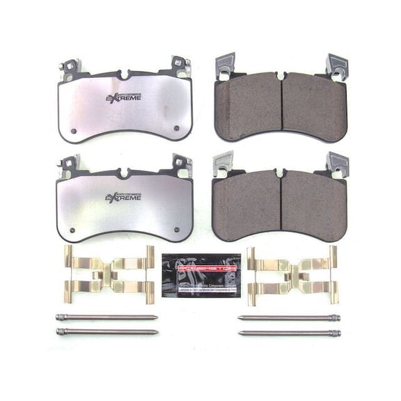 Front Brake Pad Set - Compatible with 2018 - 2020 Land Rover Discovery 3.0L V6 GAS 2019