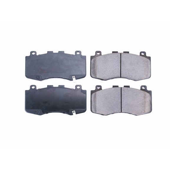 Front Brake Pad Set - Compatible with 2018 - 2021 Jeep Grand Cherokee Trackhawk - Power Stop