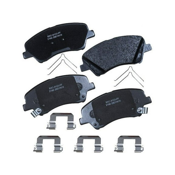 Front Brake Pad Set - Compatible with 2018 - 2022 Hyundai Accent 2019 2020 2021
