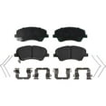 thumbnail image 1 of Front Brake Pad Set - Compatible with 2018 - 2023 Kia Rio 2019 2020 2021 2022, 1 of 2