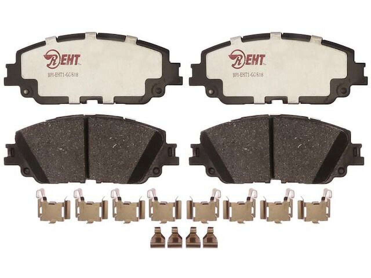 Premium 308 Front Brake Pads - Compatible With Toyota Camry Corolla Celica MR2