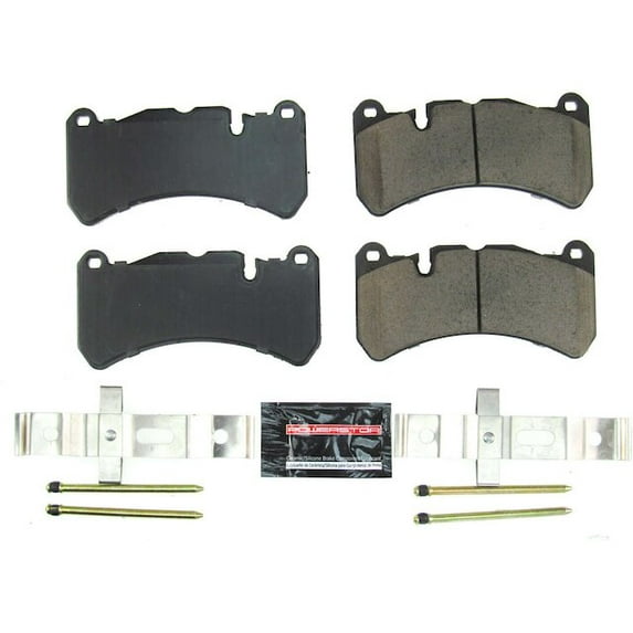Front Brake Pad Set - Compatible with 2018 - 2024 Alfa Romeo Stelvio 2019 2020 2021 2022 2023