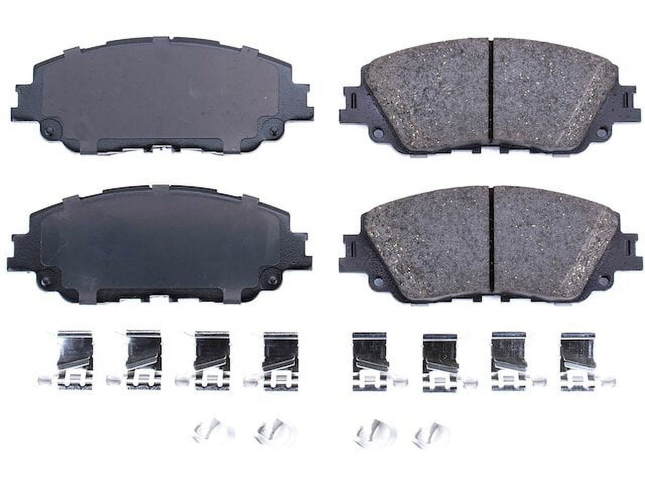 Front Brake Pad Set - Compatible with 2018 - 2024 Toyota Camry 2019 ...