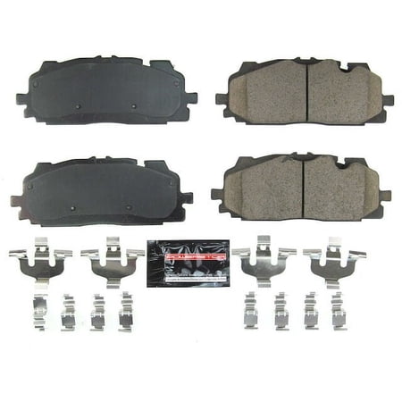 Front Brake Pad Set - Compatible with 2019, 2021 Audi RS5 Sportback - Power Stop