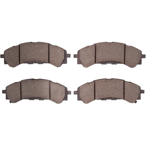 Front Brake Pad Set - Compatible with 2019 - 2022 Ford Ranger 2020 2021