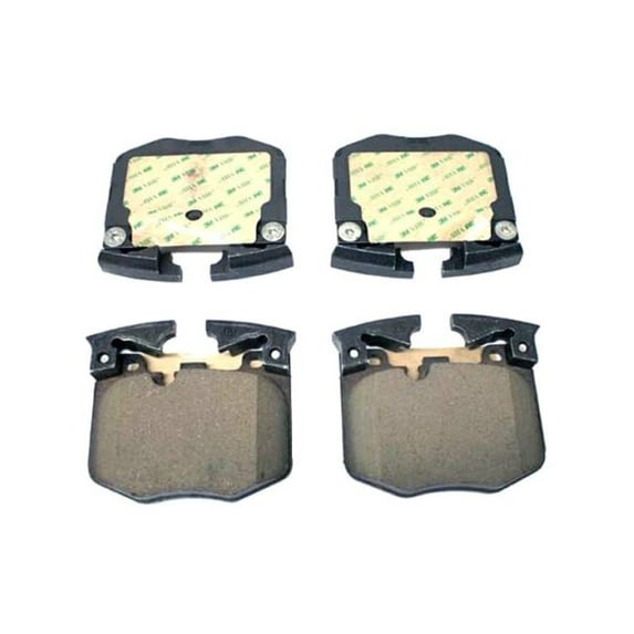 Front Brake Pad Set - Compatible with 2019 - 2023 BMW X5 3.0L 6-Cylinder 2020 2021 2022