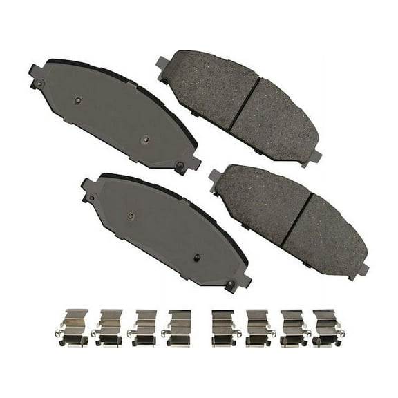 Front Brake Pad Set - Compatible with 2019 - 2023 Ram 1500 2020 2021 2022