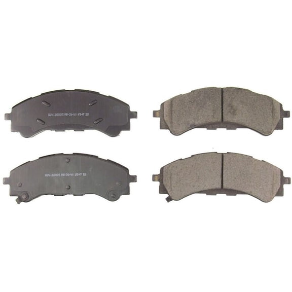 Front Brake Pad Set - Compatible with 2019 - 2024 Ford Ranger - Power Stop