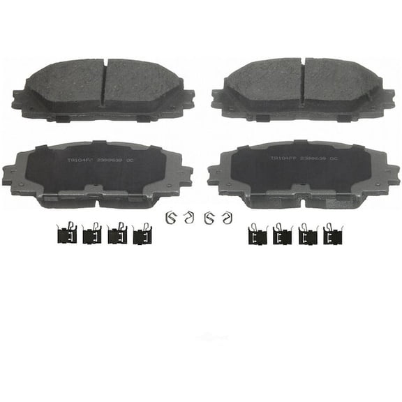 Front Brake Pad Set - Compatible with 2019 - 2024 Toyota Corolla 2020 2021 2022 2023