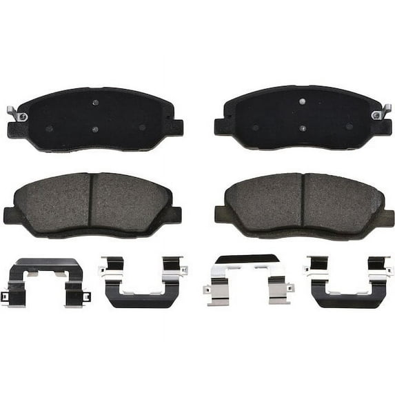 Front Brake Pad Set - Compatible with 2019 Hyundai Santa Fe XL