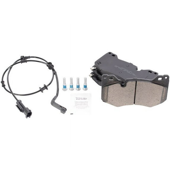 Front Brake Pad Set - Compatible with 2020 - 2021 Cadillac CT5 Sport