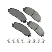 Front Brake Pad Set - Compatible with 2020 - 2021 Jeep Gladiator