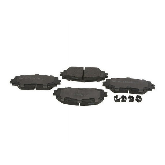 Front Brake Pad Set - Compatible with 2020 - 2021 Toyota Corolla Hybrid LE